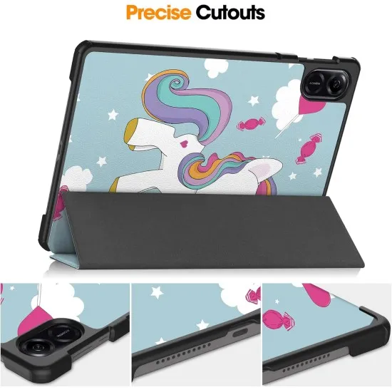 Husa pentru Honor Pad X8a - Techsuit FoldPro - Unicorn Husa pentru Honor Pad X8a - Techsuit FoldPro - Unicorn