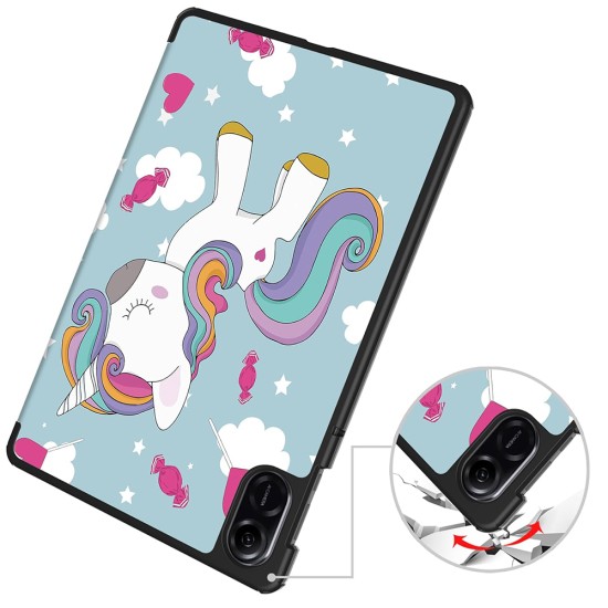 Husa pentru Honor Pad X9 / X8 Pro - Techsuit FoldPro - Unicorn