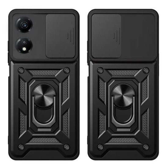 Husa pentru Honor X5 Plus - Techsuit CamShield Series - Black