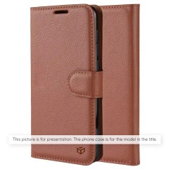 Husa pentru Honor X5b - Techsuit Leather Folio - Brown Husa pentru Honor X5b - Techsuit Leather Folio - Brown