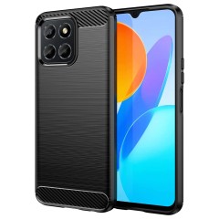 Husa pentru Honor X6 / X8 5G / 70 Lite - Techsuit Carbon Silicone - Black Husa pentru Honor X6 / X8 5G / 70 Lite - Techsuit Carbon Silicone - Black