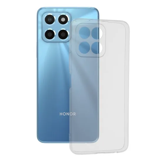 Husa pentru Honor X6 / X8 5G / 70 Lite - Techsuit Clear Silicone - Transparent Husa pentru Honor X6 / X8 5G / 70 Lite - Techsuit Clear Silicone - Transparent