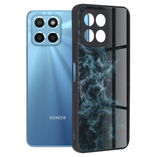 Husa pentru Honor X6 / X8 5G / 70 Lite - Techsuit Glaze Series - Blue Nebula