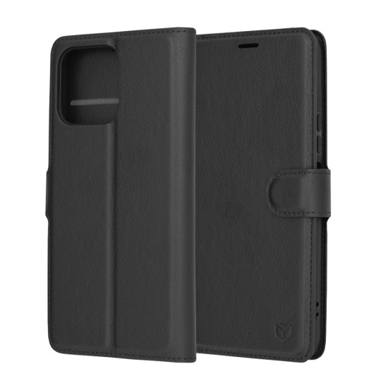 Husa pentru Honor X6 / X8 5G / 70 Lite - Techsuit Leather Folio - Black