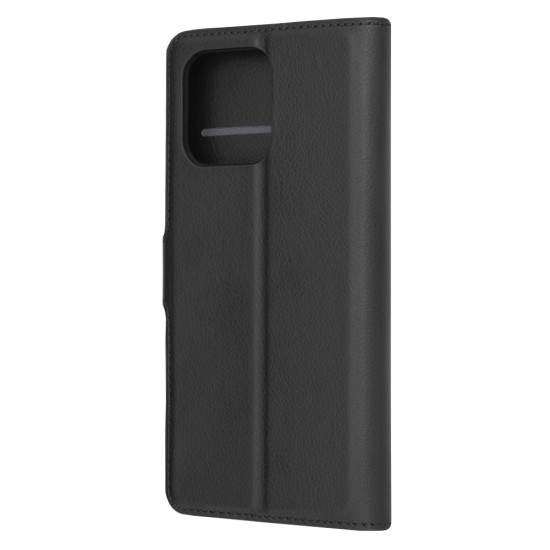 Husa pentru Honor X6a - Techsuit Leather Folio - Black