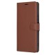 Husa pentru Honor X6a - Techsuit Leather Folio - Brown