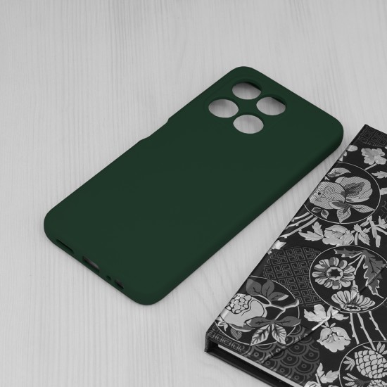 Husa pentru Honor X6a - Techsuit Soft Edge Silicone - Dark Green