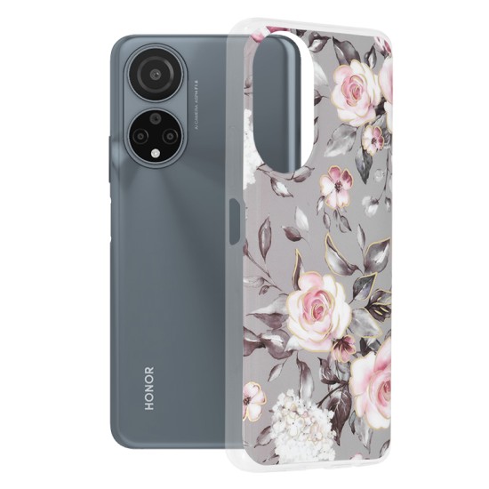 Husa pentru Honor X7 - Techsuit Marble Series - Bloom of Ruth Gray