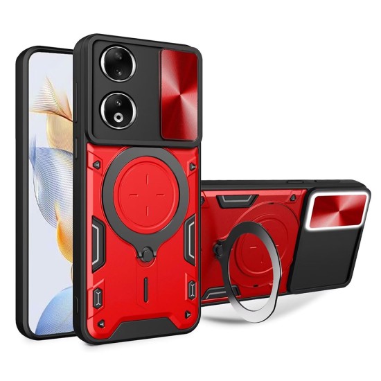 Husa pentru Honor X7b / X7b 5G / 90 SMART - Techsuit CamGuard Pro - Red