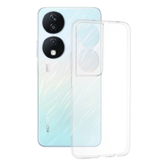 Husa pentru Honor X7b / X7b 5G / 90 SMART - Techsuit Clear Silicone - Transparent