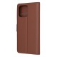 Husa pentru Honor X8a - Techsuit Leather Folio - Brown