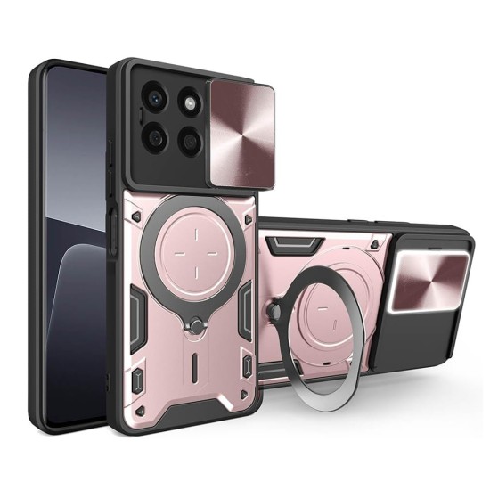 Husa pentru Honor X8b - Techsuit CamGuard Pro - Rose Gold