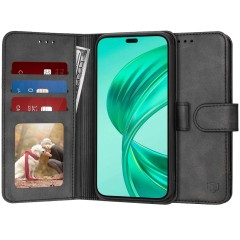 Husa pentru Honor X8b - Techsuit Diary Book - Black Husa pentru Honor X8b - Techsuit Diary Book - Black