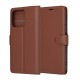 Husa pentru Honor X8b - Techsuit Leather Folio - Brown