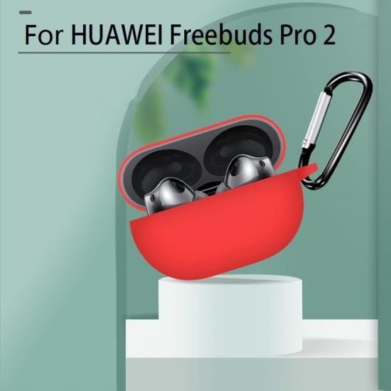 Husa pentru Huawei FreeBuds Pro 2 - Techsuit Silicone Case - Black