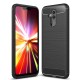 Husa pentru Huawei Mate 20 Lite - Techsuit Carbon Silicone - Black