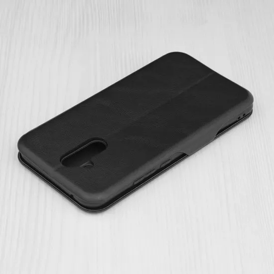 Husa pentru Huawei Mate 20 Lite Techsuit Safe Wallet Plus, Black Husa pentru Huawei Mate 20 Lite Techsuit Safe Wallet Plus, Black