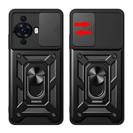 Husa pentru Huawei nova 11 / nova 12s - Techsuit CamShield Series - Black Husa pentru Huawei nova 11 / nova 12s - Techsuit CamShield Series - Black