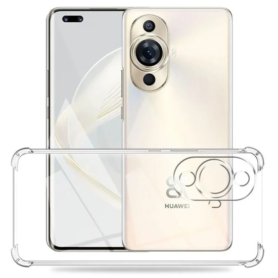 Husa pentru Huawei nova 11 / nova 12s - Techsuit Shockproof Clear Silicone - Clear