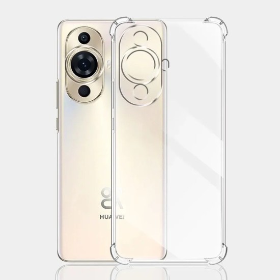 Husa pentru Huawei nova 11 / nova 12s - Techsuit Shockproof Clear Silicone - Clear