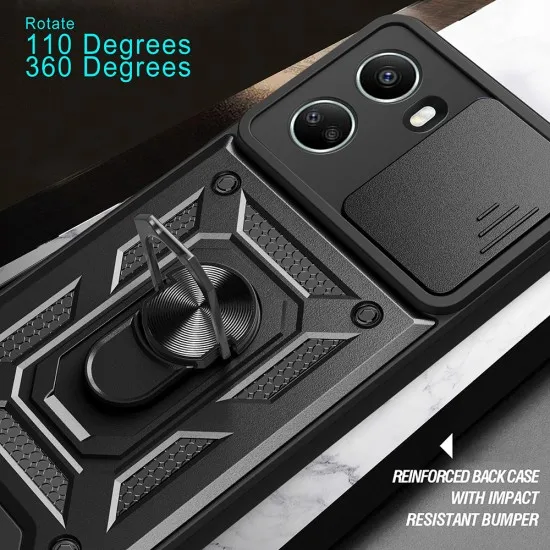 Husa pentru Huawei nova 11 SE / 12 SE - Techsuit CamShield Series - Green Husa pentru Huawei nova 11 SE / 12 SE - Techsuit CamShield Series - Green