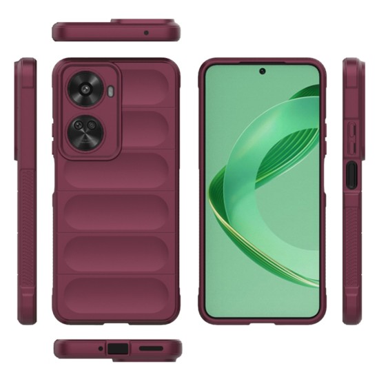 Husa pentru Huawei nova 11 SE / 12 SE - Techsuit Magic Shield - Bordeaux