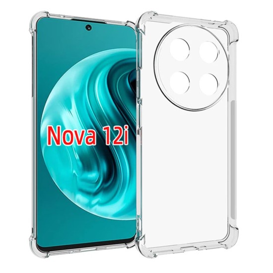 Husa pentru Huawei nova 12i - Techsuit Shockproof Clear Silicone - Clear