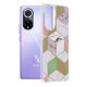 Husa pentru Huawei nova 9 / Honor 50 - Techsuit Marble Series - Purple Hex