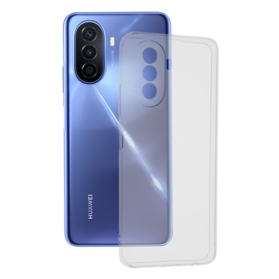 Husa pentru Huawei nova Y70 - Techsuit Clear Silicone - Transparent