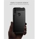 Husa pentru Huawei P Smart Z - Techsuit Carbon Silicone - Black