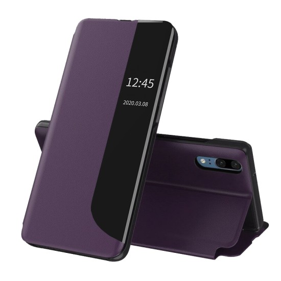 Husa pentru Huawei P20 - Techsuit eFold Series - Purple