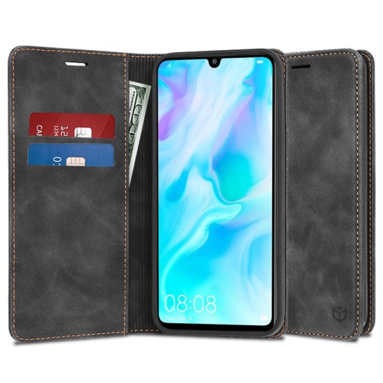 Husa pentru Huawei P30 Lite / P30 Lite New Edition - Techsuit Confy Cover - Black