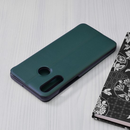 Husa pentru Huawei P30 Lite / P30 Lite New Edition - Techsuit eFold Series - Dark Green