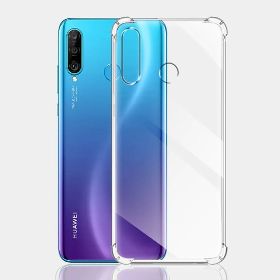 Husa pentru Huawei P30 Lite / P30 Lite New Edition - Techsuit Shockproof Clear Silicone - Clear