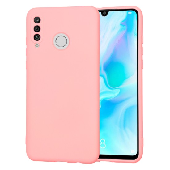 Husa pentru Huawei P30 Lite / P30 Lite New Edition - Techsuit SoftFlex - Chalk Pink