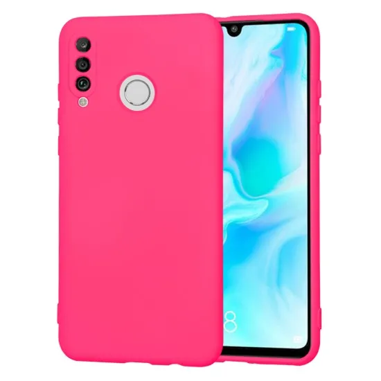 Husa pentru Huawei P30 Lite / P30 Lite New Edition - Techsuit SoftFlex - Hot Pink Husa pentru Huawei P30 Lite / P30 Lite New Edition - Techsuit SoftFlex - Hot Pink