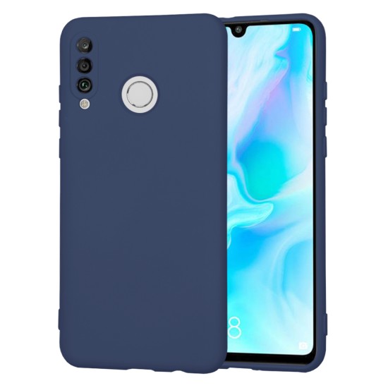 Husa pentru Huawei P30 Lite / P30 Lite New Edition - Techsuit SoftFlex - Navy Blue