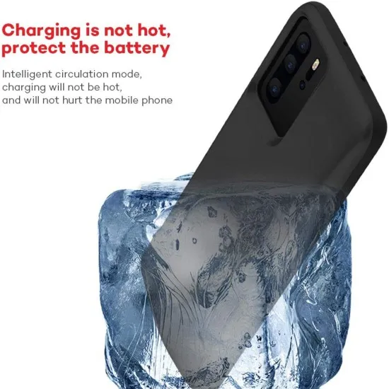 Husa pentru Huawei P30 Pro cu Baterie de 5000mAh - Techsuit Power Pro - Black Husa pentru Huawei P30 Pro cu Baterie de 5000mAh - Techsuit Power Pro - Black