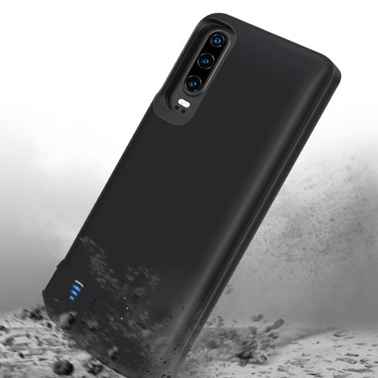 Husa pentru Huawei P30 Pro cu Baterie de 5000mAh - Techsuit Power Pro - Black