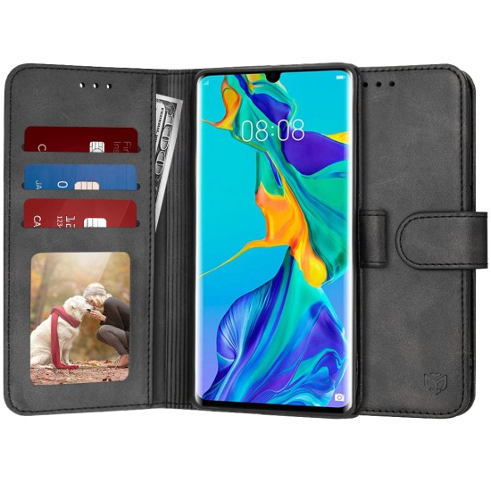 Husa pentru  Huawei P30 Pro / P30 Pro New Edition - Techsuit Diary Book - Black