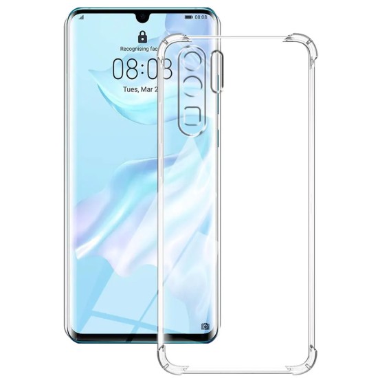 Husa pentru Huawei P30 Pro / P30 Pro New Edition - Techsuit Shockproof Clear Silicone - Clear