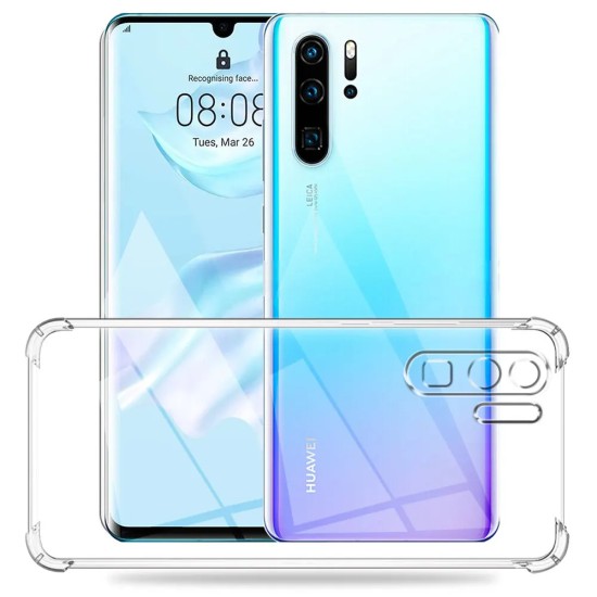 Husa pentru Huawei P30 Pro / P30 Pro New Edition - Techsuit Shockproof Clear Silicone - Clear