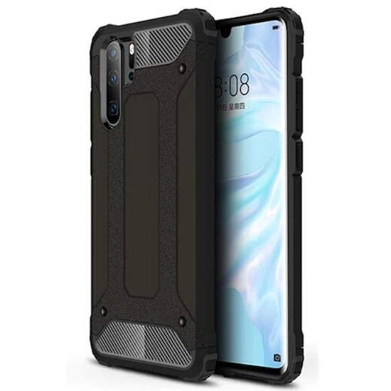 Husa pentru Huawei P30 Pro - Techsuit Hybrid Armor - Black