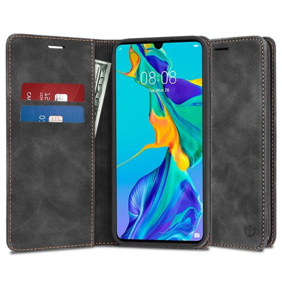 Husa pentru Huawei P30 - Techsuit Confy Cover - Black