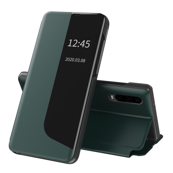 Husa pentru Huawei P30 - Techsuit eFold Series - Dark Green