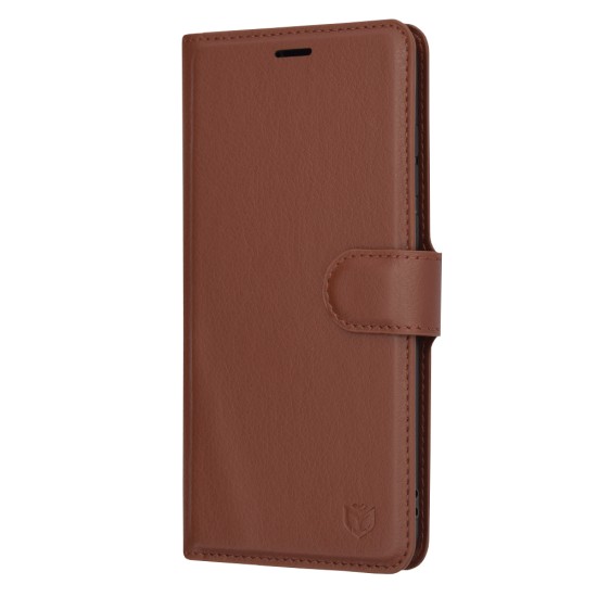 Husa pentru Huawei P30 - Techsuit Leather Folio - Brown