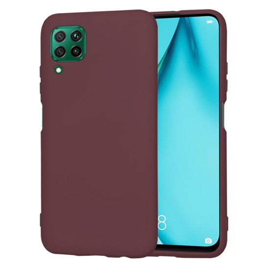 Husa pentru Huawei P40 Lite - Techsuit SoftFlex - Plum Red