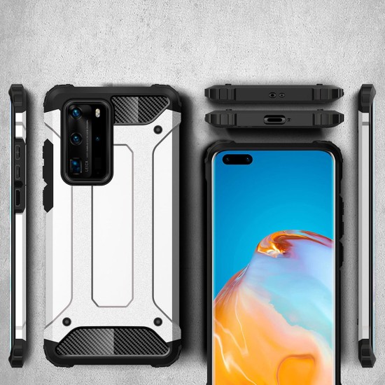 Husa pentru Huawei P40 Pro - Techsuit Hybrid Armor - Black