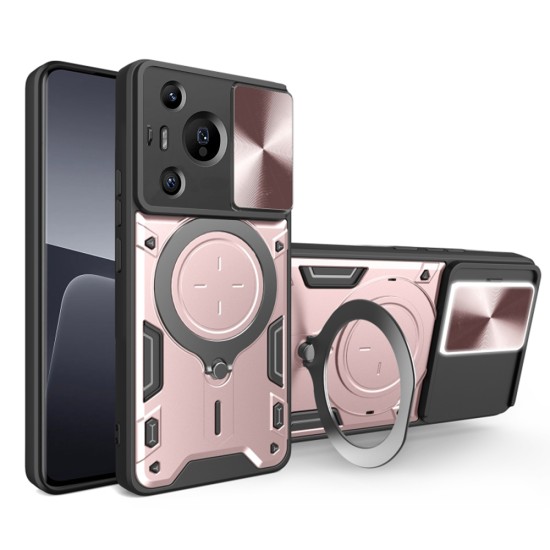 Husa pentru Huawei Pura 70 Pro - Techsuit CamGuard Pro - Rose Gold