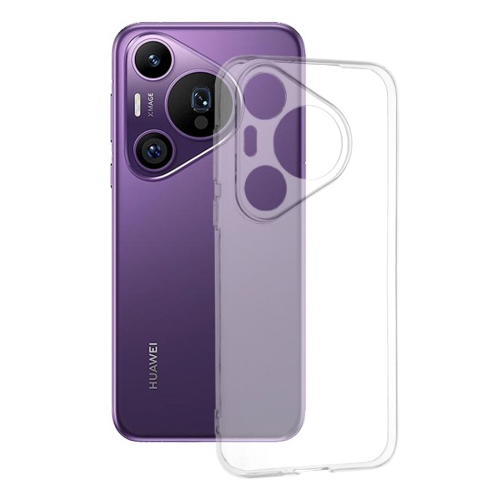 Husa pentru Huawei Pura 70 Pro - Techsuit Clear Silicone - Transparent